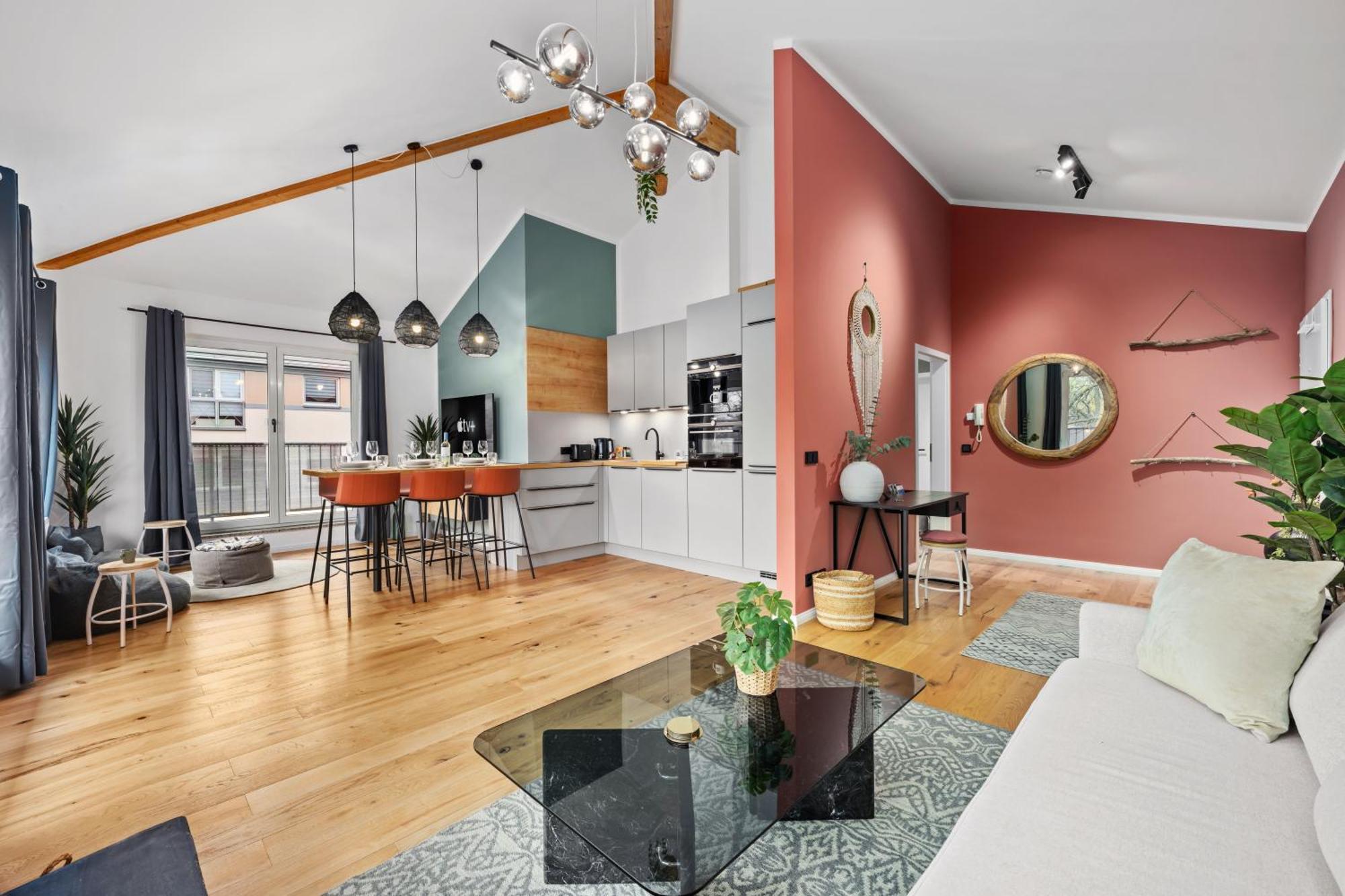 Edler Wohnraum Schwanenteich-Penthouse Mit Garage, Grill, Kaffeevollautomat, Klima, Lift & Terrasse Lägenhet Zwickau Exteriör bild